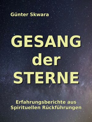 cover image of Gesang der Sterne